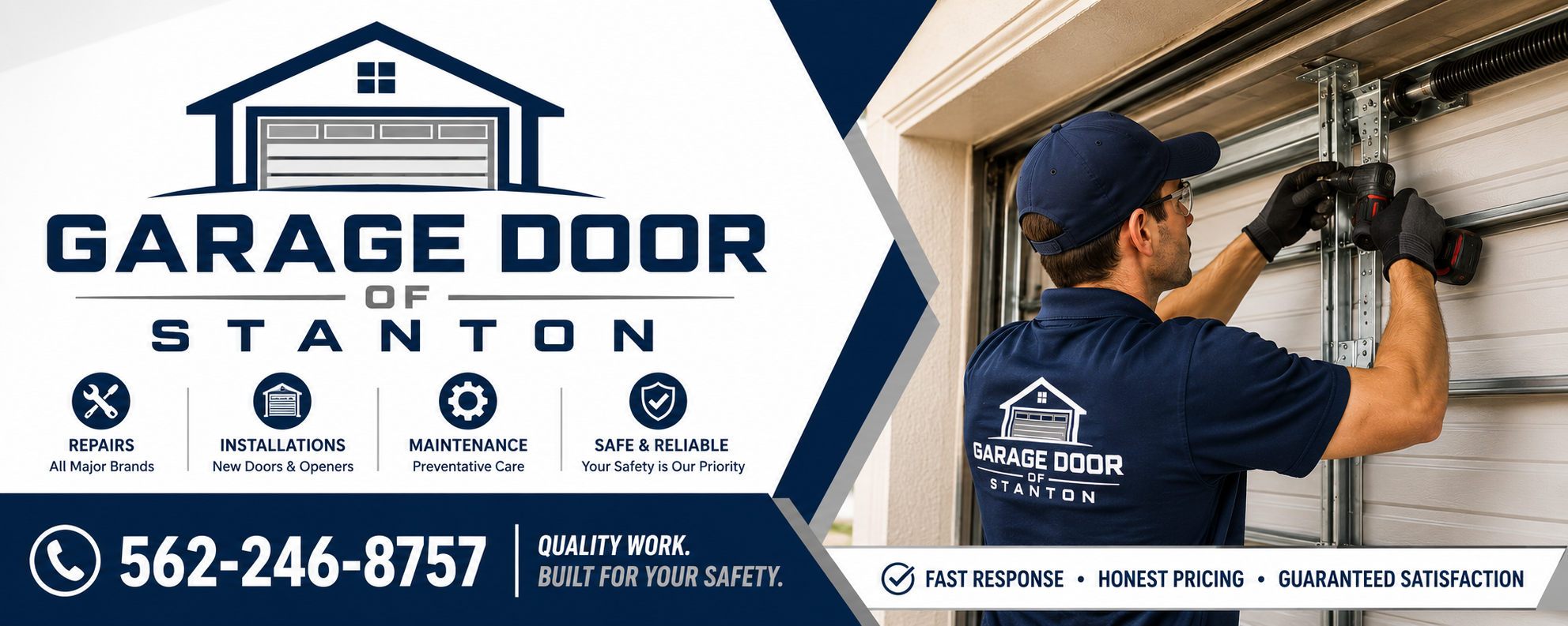 Garage Door Stanton CA | Same Day Repair Service