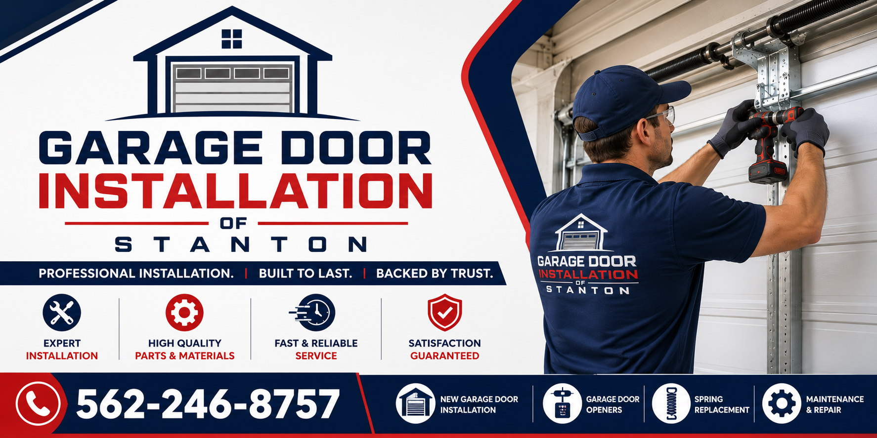 Garage Door Stanton CA | Same Day Repair Service